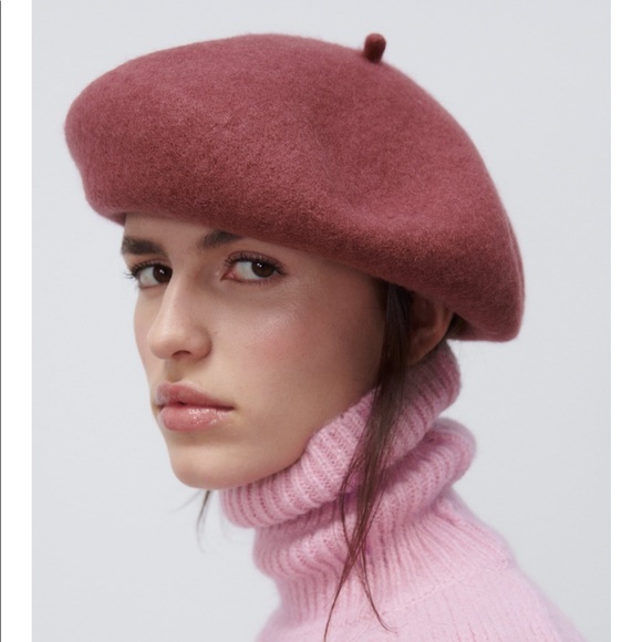 Zara wool beret main image 6